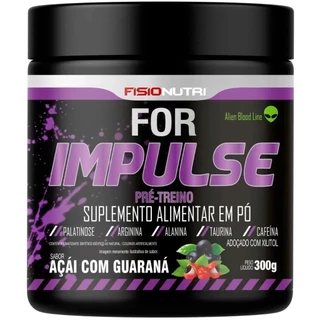 For Impulse Pré Treino Com Creatina - 300g - Fisionutri