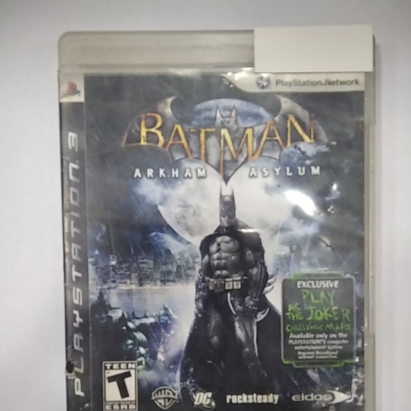 JOGO PS3 - Batman Arkham Asylum / Arkham City - [DUPLO - Mídia física]  usado