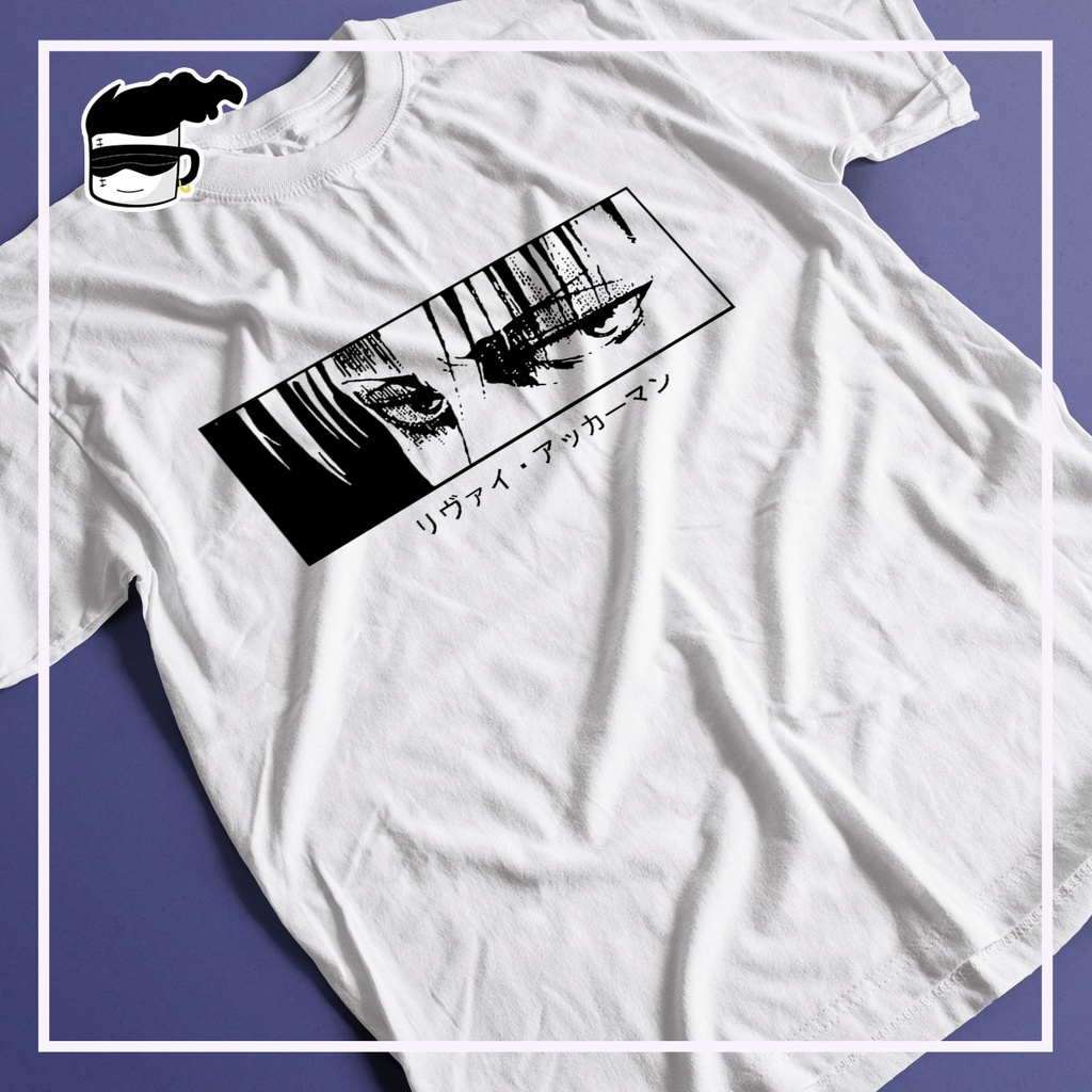 Camiseta Levi Anime Attack on Titan