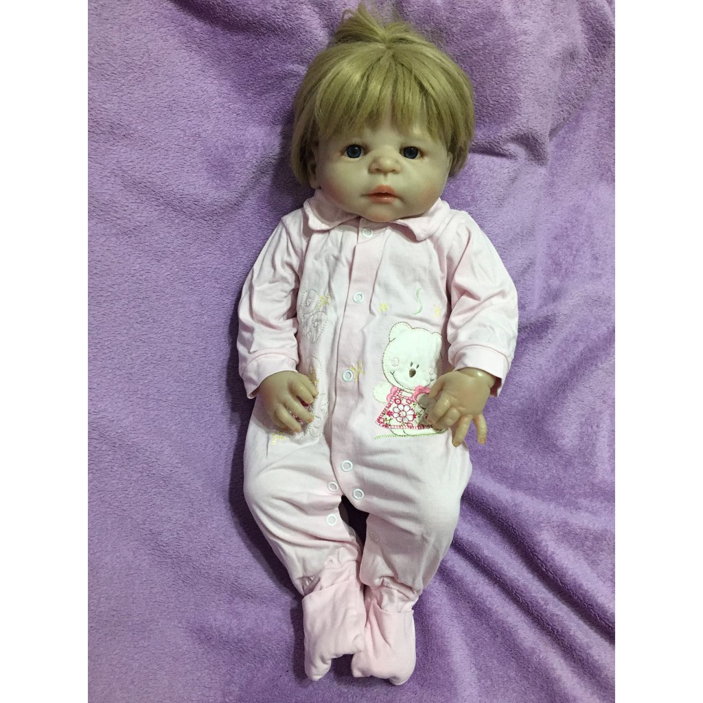 Haut Et Pantalon Pour Bébé 1 Mois Ou Poupée Reborn 50 Cm - Occasion Très Bon état