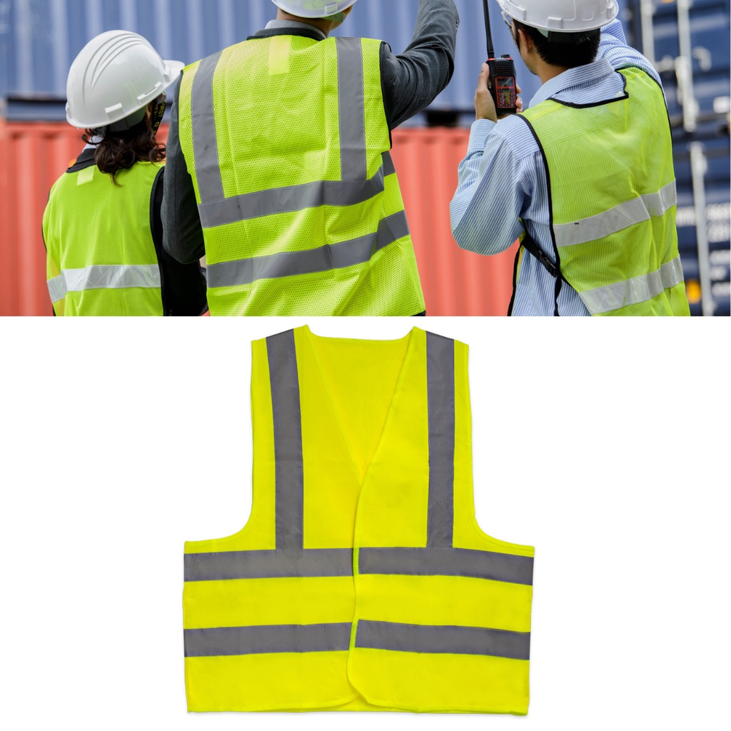 Colete De Segurança Refletivo TCCFCCT - Visibilidade 360° Para Trabalho E Atividades Noturnas