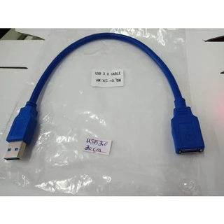 2*cabo Usb 3.0 Macho Femea 0,3m+adaptador Usb 3.0 M/f 90º