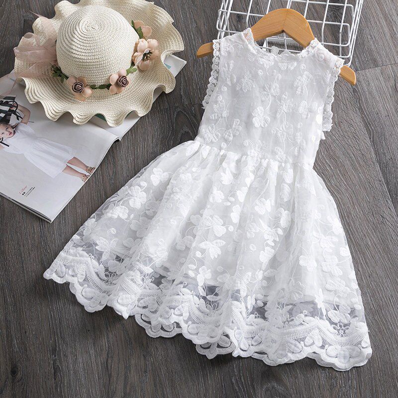 Vestido best sale infantil organza