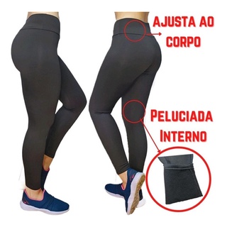 Calça legging sale felpuda