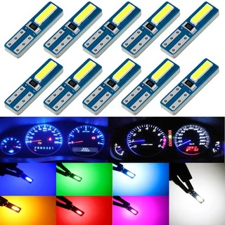 10 Pcs T5 Lâmpada Led W3W W1.2W Led Canbus Luzes Interiores Do Carro Dashboard Quente Indicador Cunha Auto Lâmpada Do Instrumento