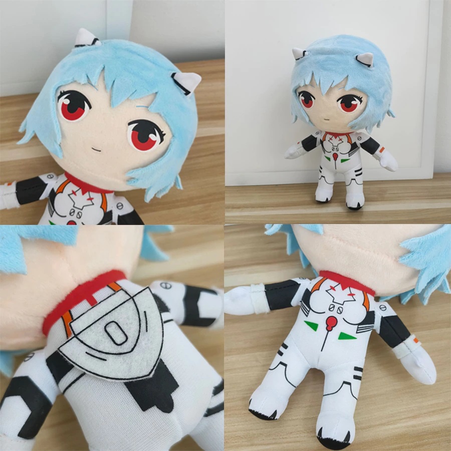 Rei Ayanami 22 Cm anime Neon Genesis Evangelion Boneca de Pelúcia ...