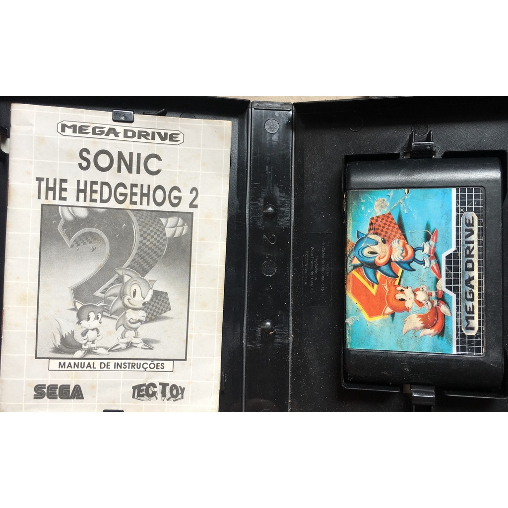 Jogo Sonic 2 Mega Drive | Shopee Brasil