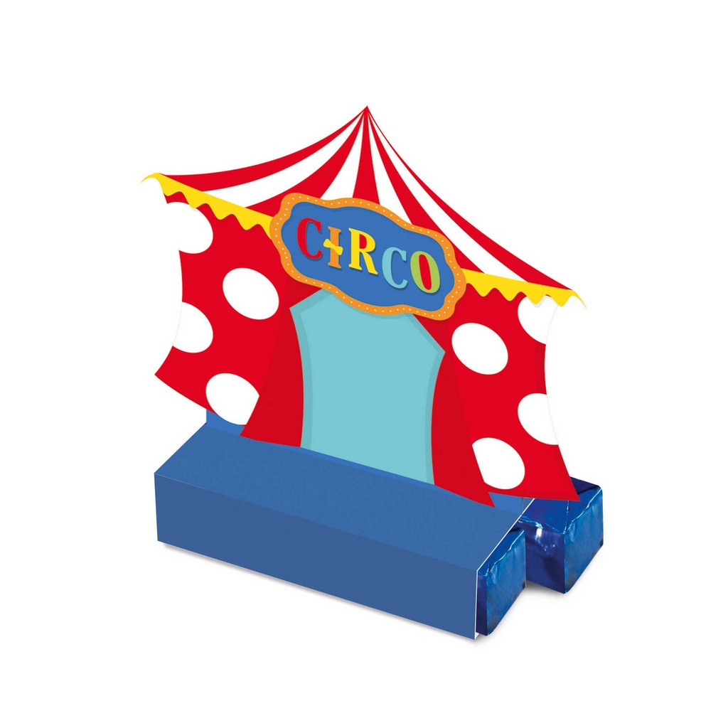 CAIXA BIS CIRCO - Pacote com 8 unidades