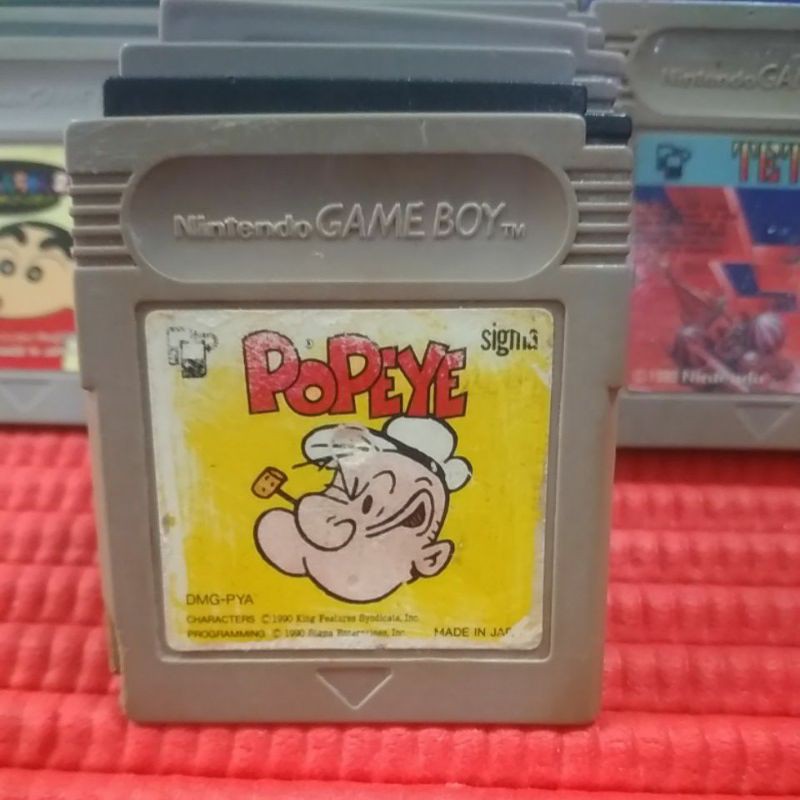 Popeye Original GAME BOY JPN | Shopee Brasil