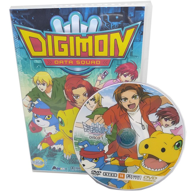 Dvd Anime Digimon 5 Savers Dublado + Digimon Tri Leg