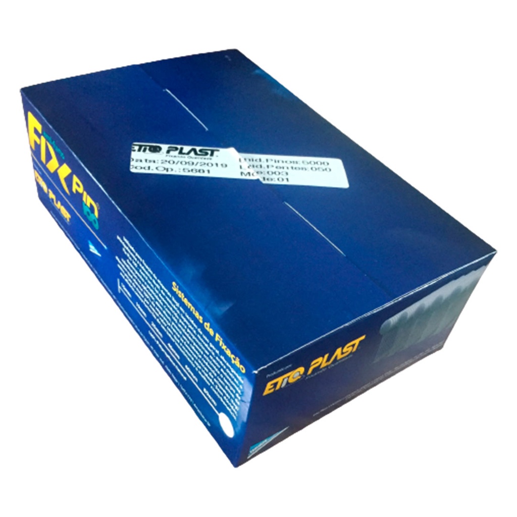 Fix Pin 40mm Antifurto Pino Tag - 5000 Pinos | Shopee Brasil