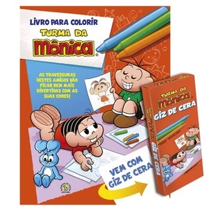 Turma da Mônica Livro para Colorir