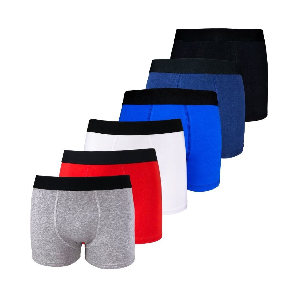 Cueca Boxer Box Try Basics Masculina Top Confortável Cotton Algodão