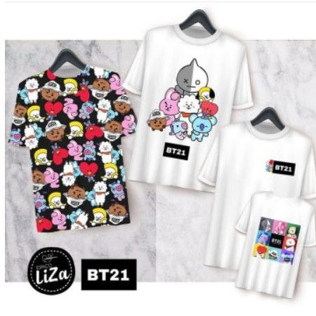 blusa feminina BT21 blusas do bts Shopee Brasil