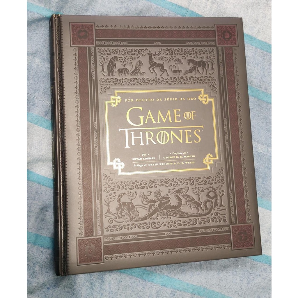 Livro Game Of Thrones Por Dentro Da Série Da Hbo Capa Dura Shopee