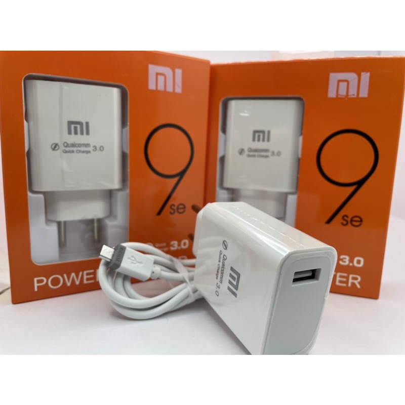 Carregador Xiaomi Turbo Xiaomi Mi A2 Redmi Note 7 8 9 Tipo C