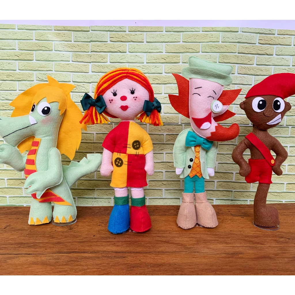 Personagens Sitio do Picapau Amarelo (Valor unitário) | Shopee Brasil