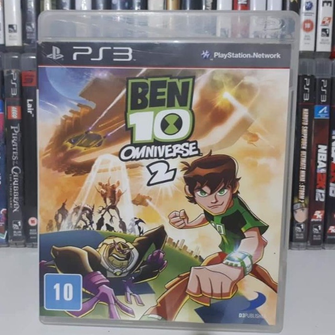 Ben 10 Omniverse Ps3 Mídia Física Original Play 3 Playstation 3 Jogos Ps3, Jogo de Videogame Sony Usado 70370297