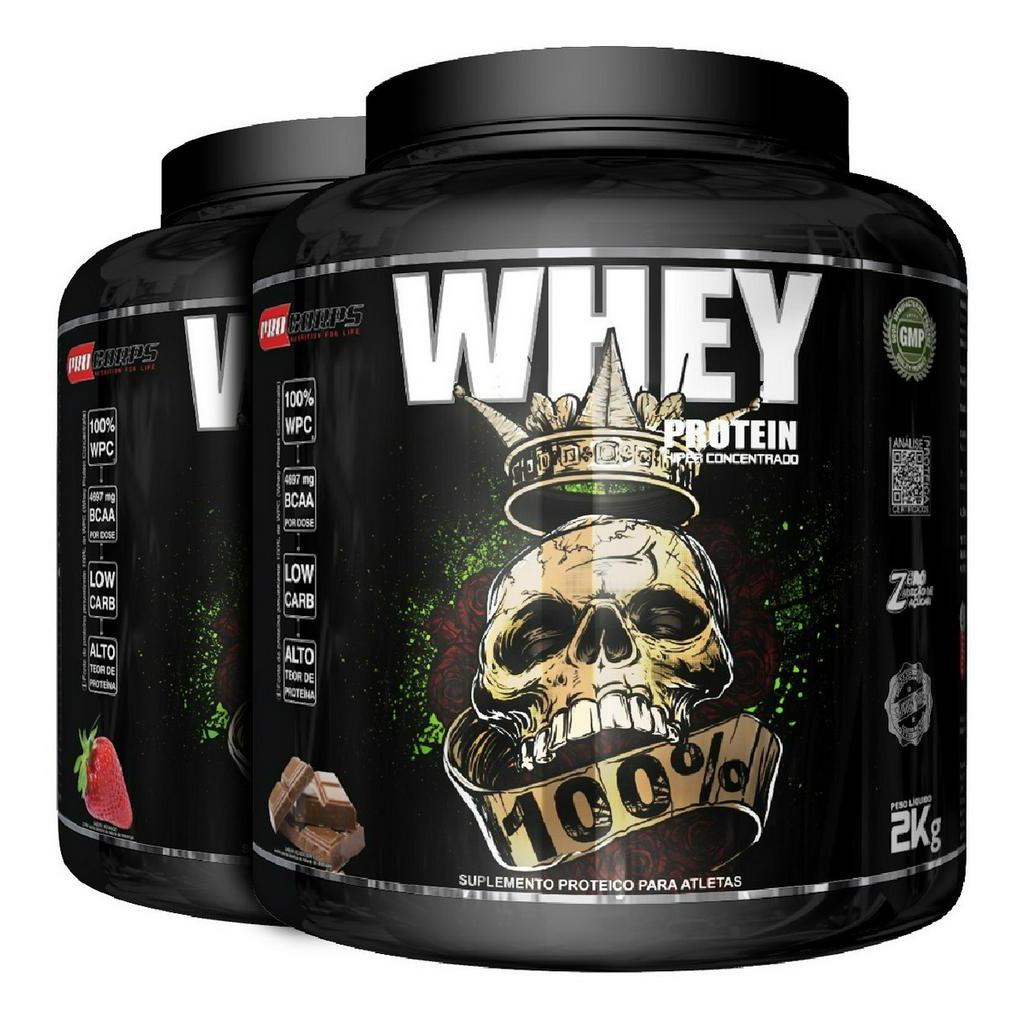 2 Unidades – Whey 100% 2kg – Pro Corps