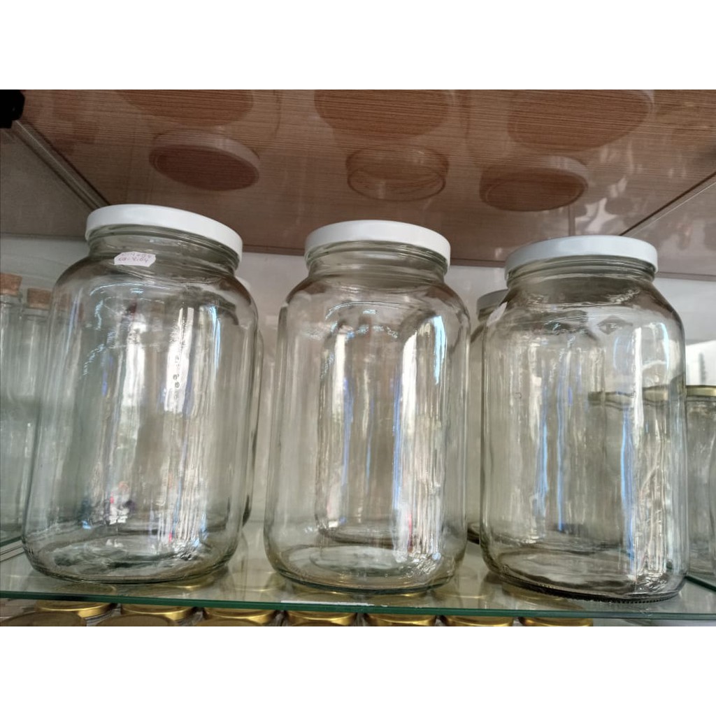 Pote de Vidro Redondo para Conserva 3 Litros