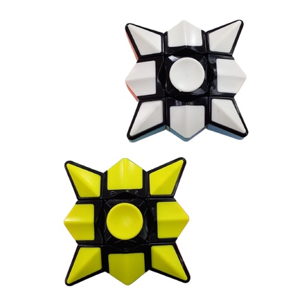 Papelaria Carrossel - HAND SPINNER COM CUBO MÁGICO Cubo com uma