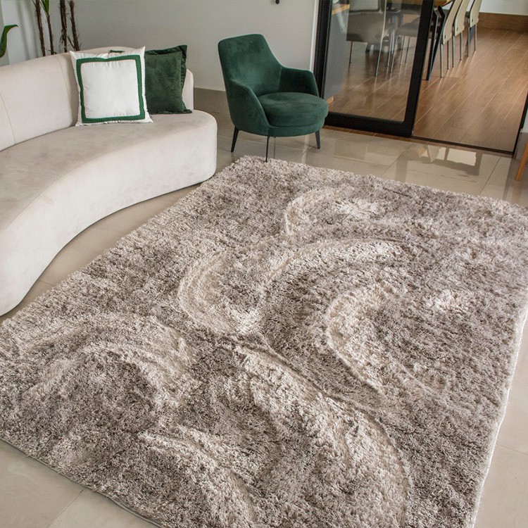 Tapete para Sala Premium 300x200cm Cinza Casen | Shopee Brasil