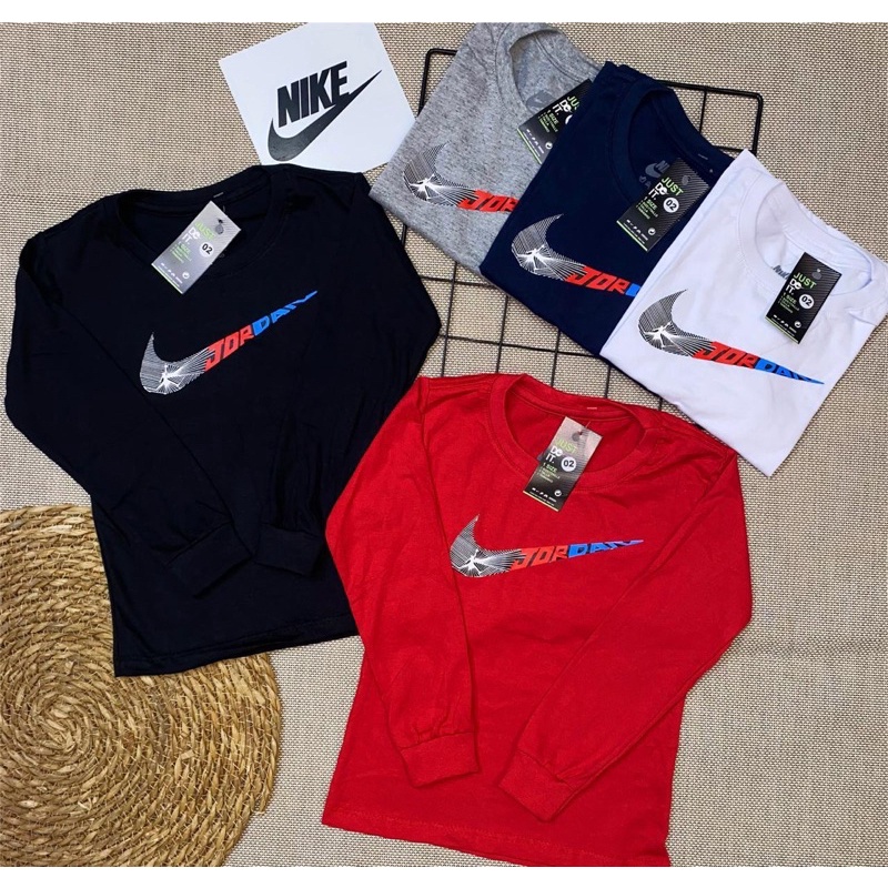 Nike camiseta best sale manga longa