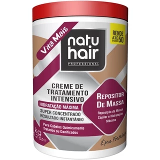 Creme de Tratamento Intensivo Repositor de Massa NatuHair 1kg