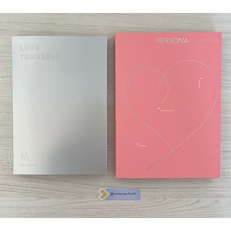 BTS ÁLBUNS PERSONA E LY ANSWER INCOMPLETOS | Shopee Brasil