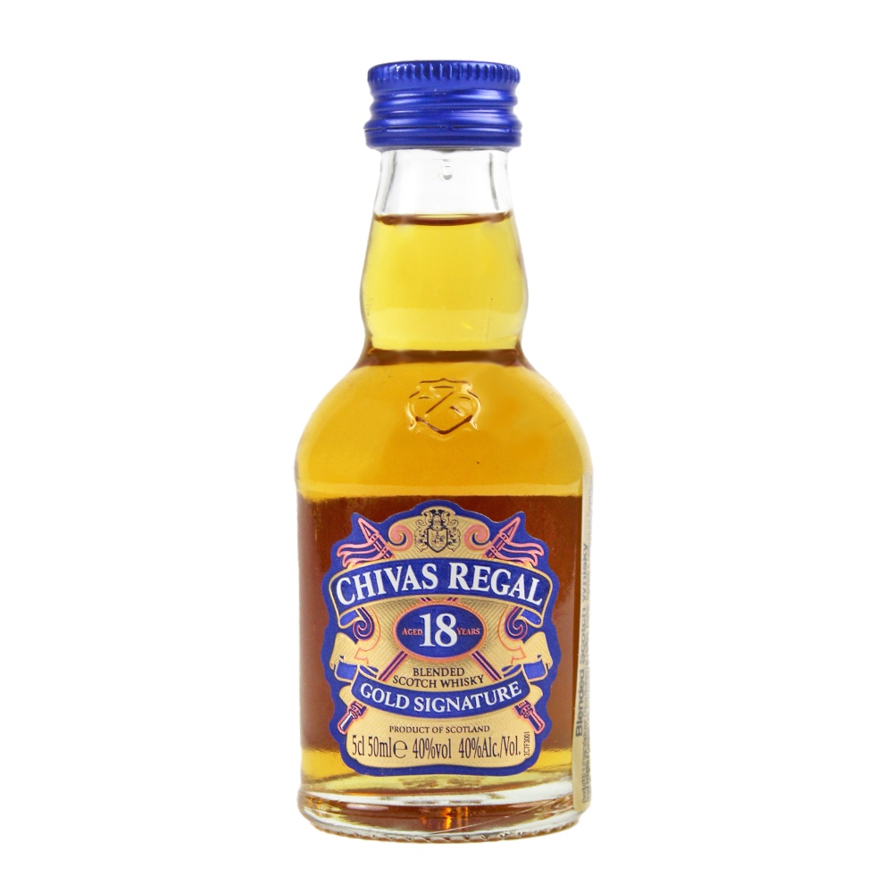 Mini Whisky Chivas Regal 18 Anos 50ml | Shopee Brasil
