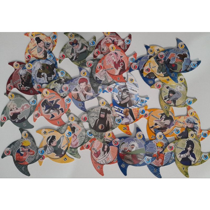 Cards Elma Chips - Shuriken Naruto