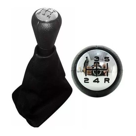 Coifa De Cambio Peugeot 206 207 Sw + Manopla Bola - 2001 A 2008