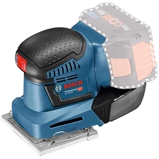 Lixadeira Orbital Bosch GSS 18V-10 a Bateria 18V com Coletor de Pó