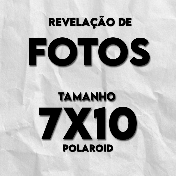 Kit 100 foto revelação polaroid