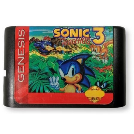 Jogo Sonic 3 - Mega Drive