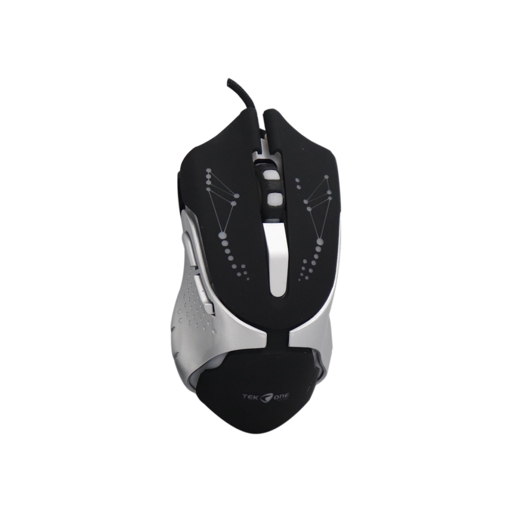 Mouse Gamer LED RGB óptico de alta precisão DPI 800/1600/2400/3200 TEKONE PC02