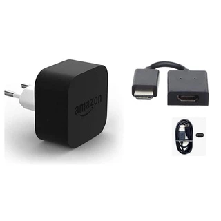 cabo extensor de hdmi + cabo usb (para carregar) + adaptador de energia original para Fire TV Stick 4K original