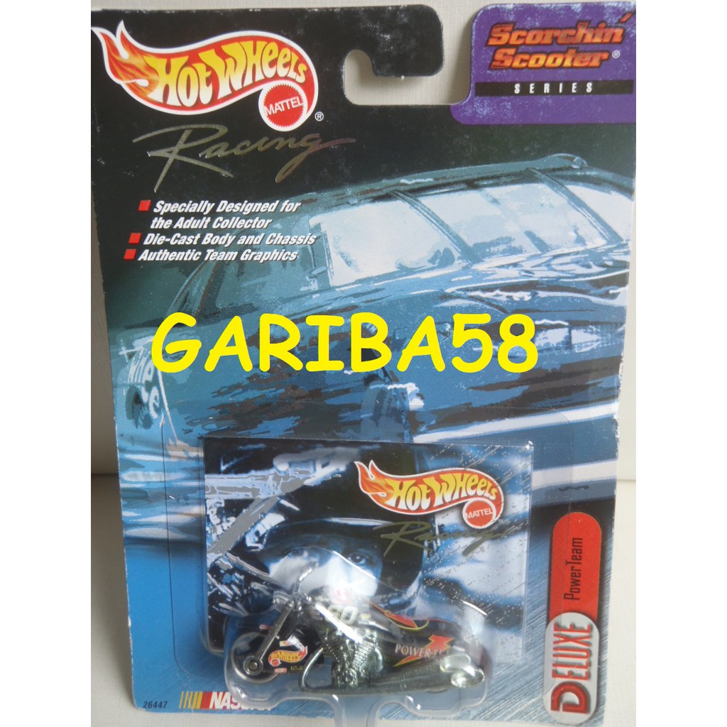 Hot Wheels Scorchin Scooter Racing 2000 Nascar 60 Power Team Gariba58