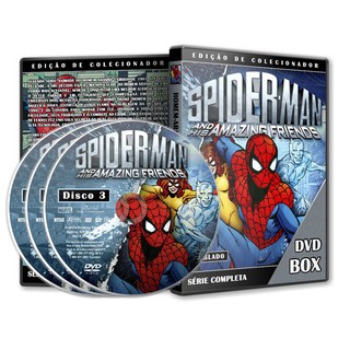 Dvd Homem Aranha Ação Sem Limites Série Completa Dublado