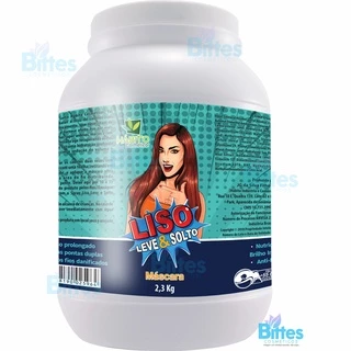 Máscara Liso Leve Solto Hábito Cosméticos Ação Nutritiva e Reparação dos Fios
