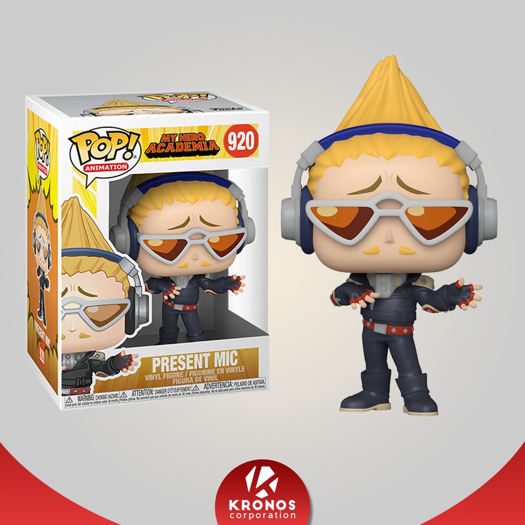 Funko Pop! Present Mic #920 - My Hero Academia | Shopee Brasil