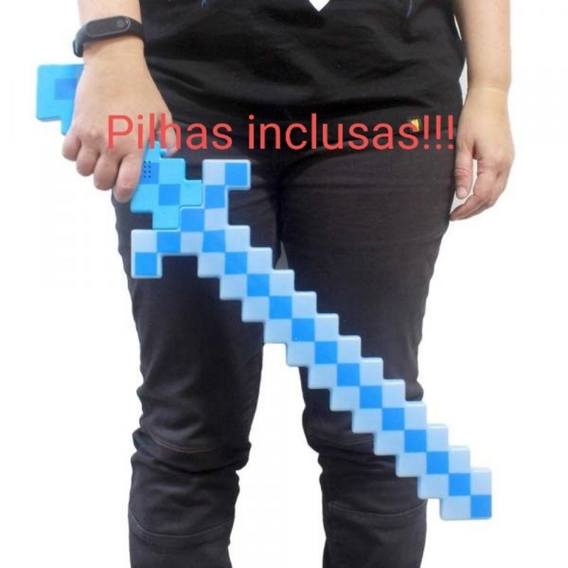 espada minecraft diamante em Promoção na Shopee Brasil 2023