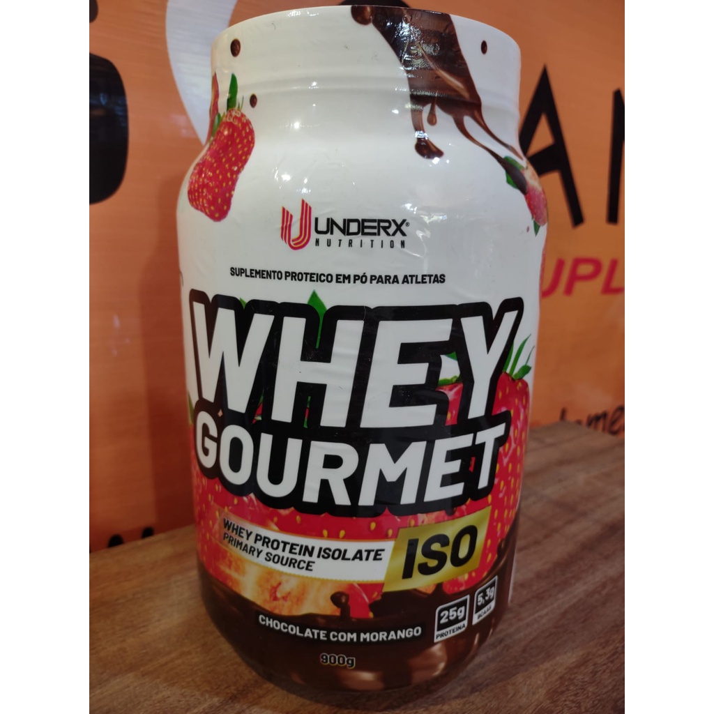 Whey Gourmet Iso 900g UNDERX, whey promoção, whey barato, proteína do leite