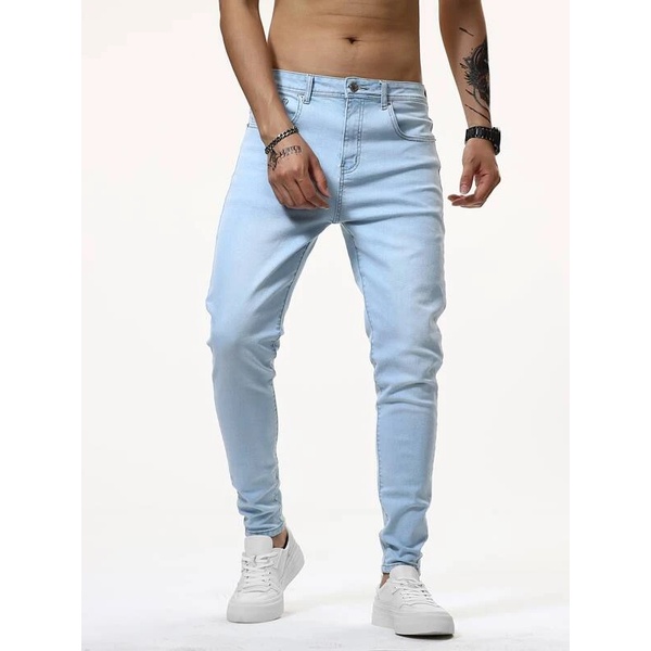 Calça Jeans Masculina Skinny Dia Dia Luxo Premium Azul Clara - La MoDa  Colella - Calças Jeans Masculina - Magazine Luiza