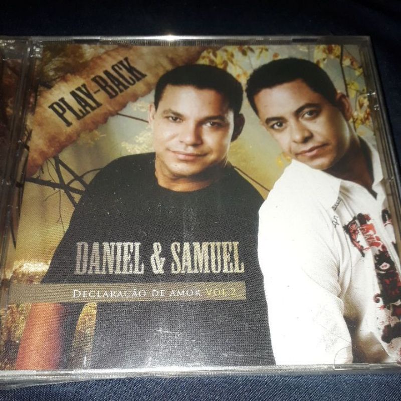 Daniel e Samuel - Declaração de Amor Vol. 2 PLAYBACK LACRADO | Shopee ...