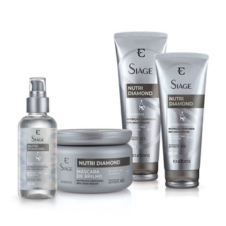 Linha Siàge Nutri Diamond - Nova versão - Nutrição profunda / mais brilho EUDORA - a escolher