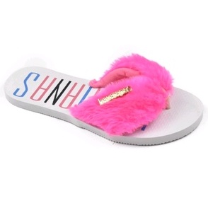 Hot chinelo da puma de pelinho original 2025