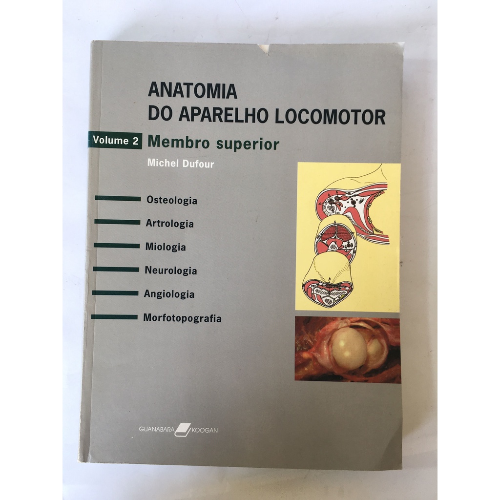 Livro Anatomia Do Aparelho Locomotor Vol 1 Membro Superior I570 ...