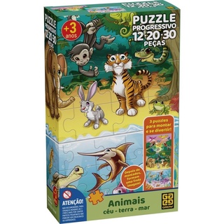 Quebra-Cabeça – Puzzle Panorama – Animais Disney – 350 Peças
