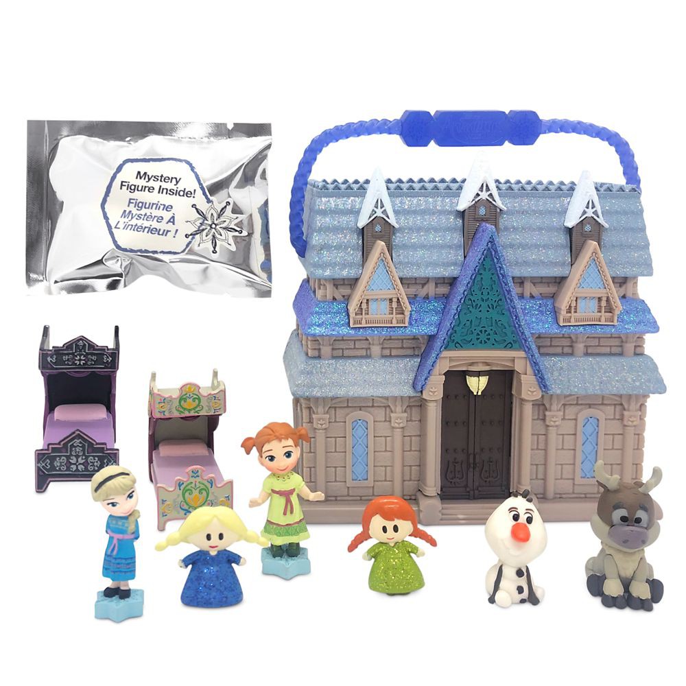 Coleção de animadores da Disney Store Anna Frozen Mini conjunto de